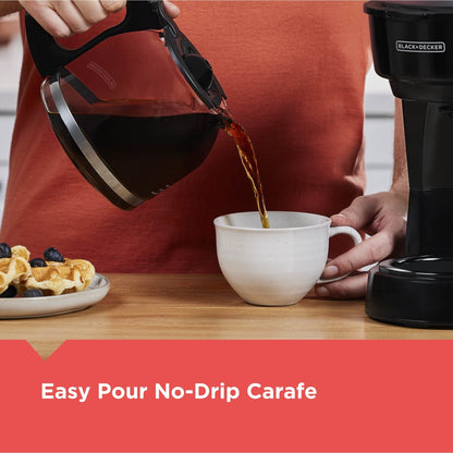 Mega Sale BLACK+DECKER 12-Cup Drip Coffee Maker