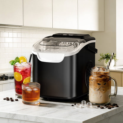 Big Sales Portable Ice Machine with Self-Cleaning for Home 8 Ice Cubes in 6 Mins