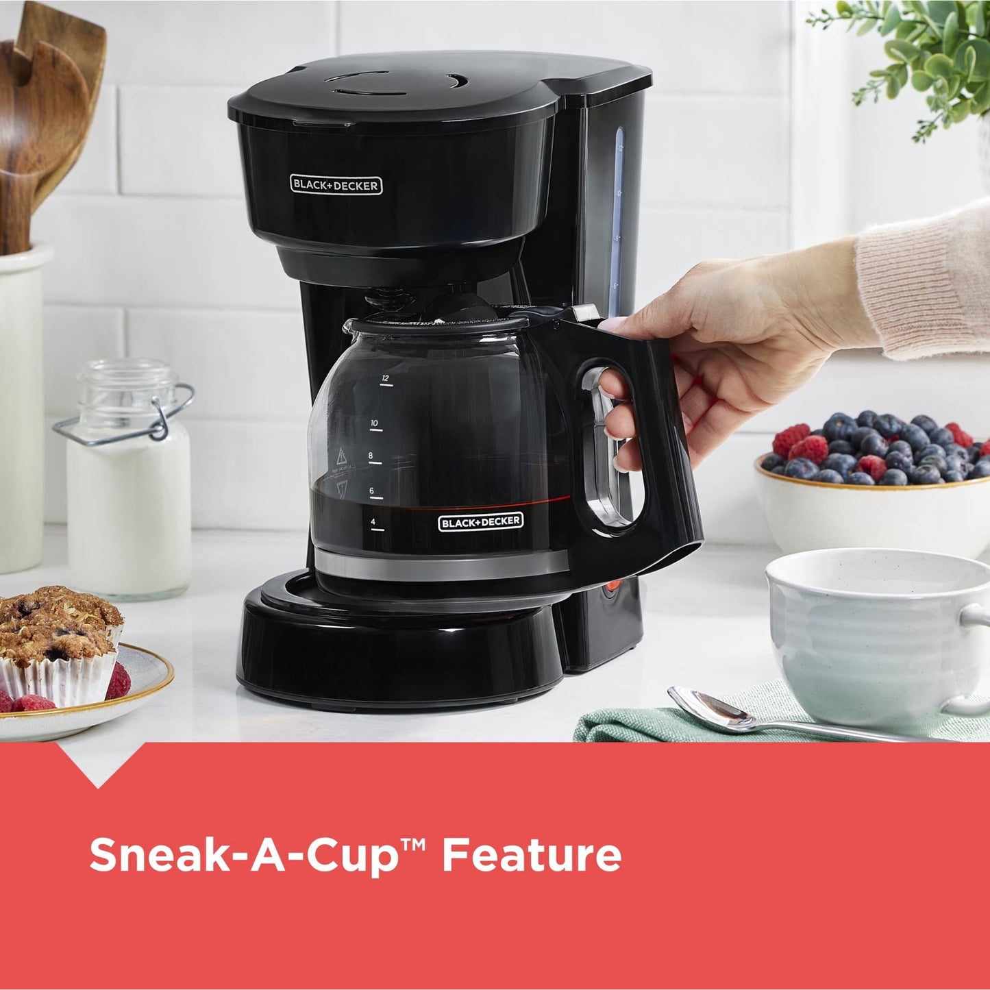 Mega Sale BLACK+DECKER 12-Cup Drip Coffee Maker