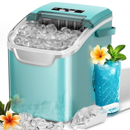 Big Sales Portable Ice Machine with Self-Cleaning for Home 8 Ice Cubes in 6 Mins