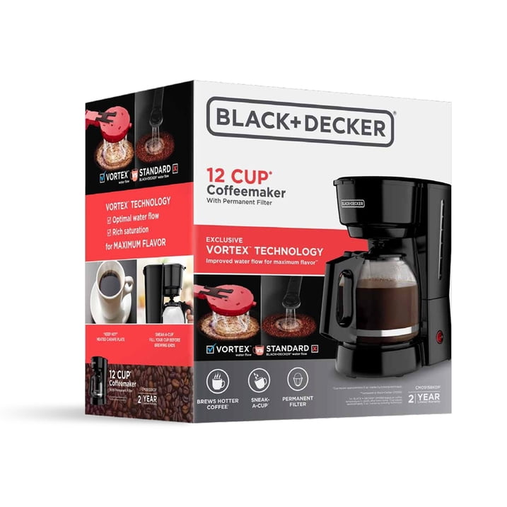 Mega Sale BLACK+DECKER 12-Cup Drip Coffee Maker