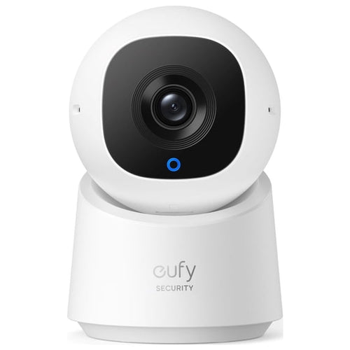 Eufy Solo Indoor-Cam Wired 2K Surveillance, 24/7 Recording, AI Human Detection