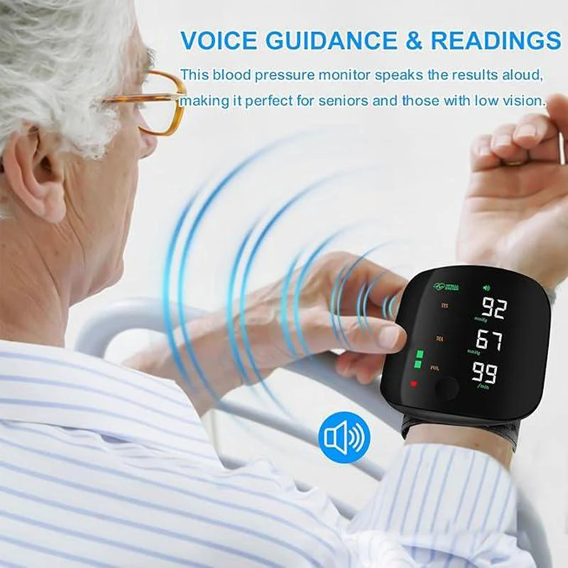 💖Smart Wrist Blood Pressure Monitor