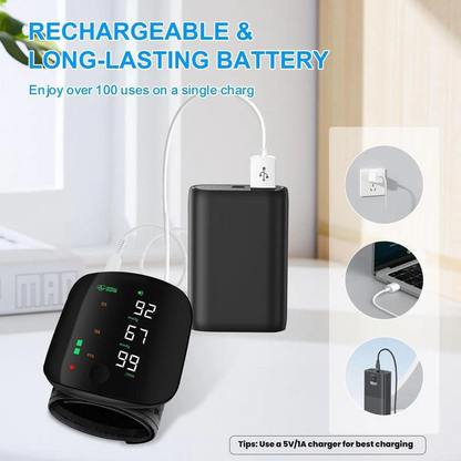 💖Smart Wrist Blood Pressure Monitor